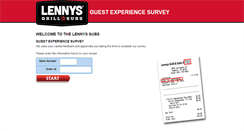 Desktop Screenshot of lennyssurvey.com